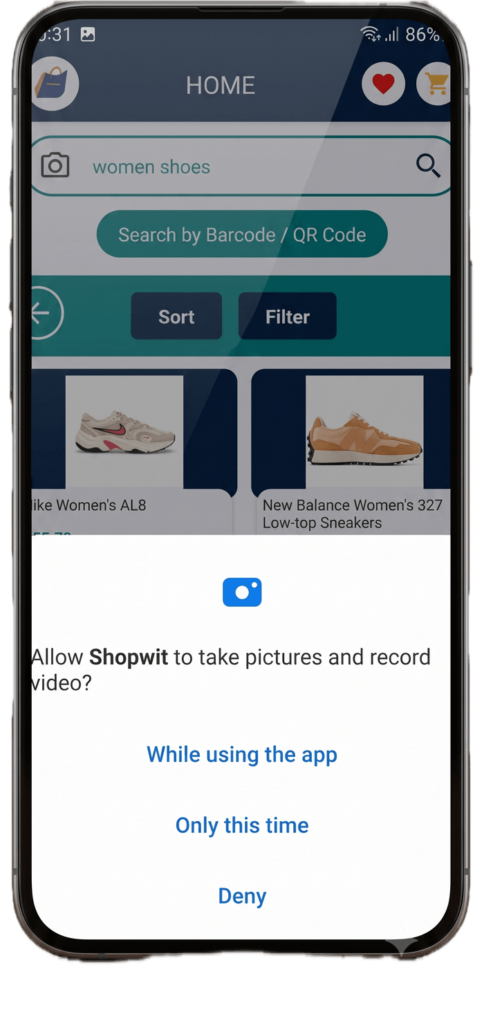 Shopwit — screen 1 of 2